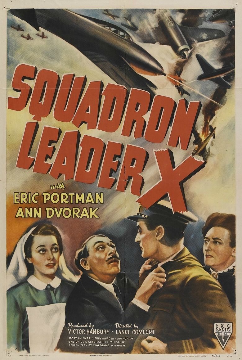 Squadron Leader X movie poster
