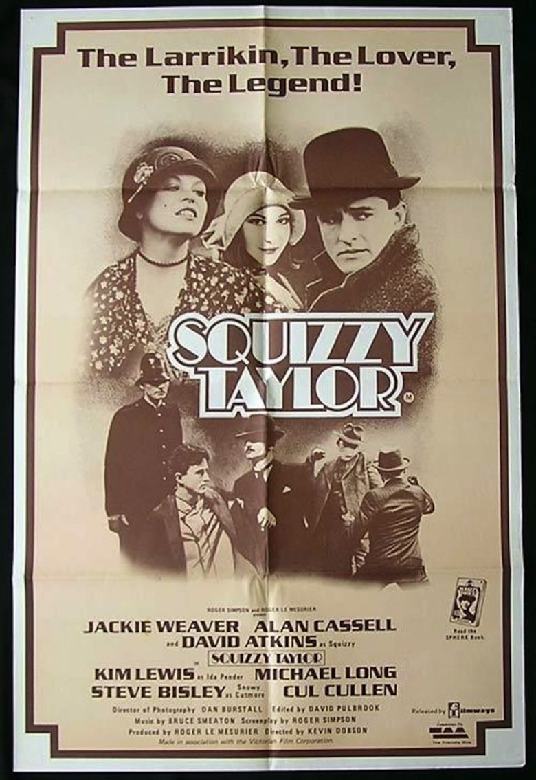 Squizzy Taylor (film) movie poster