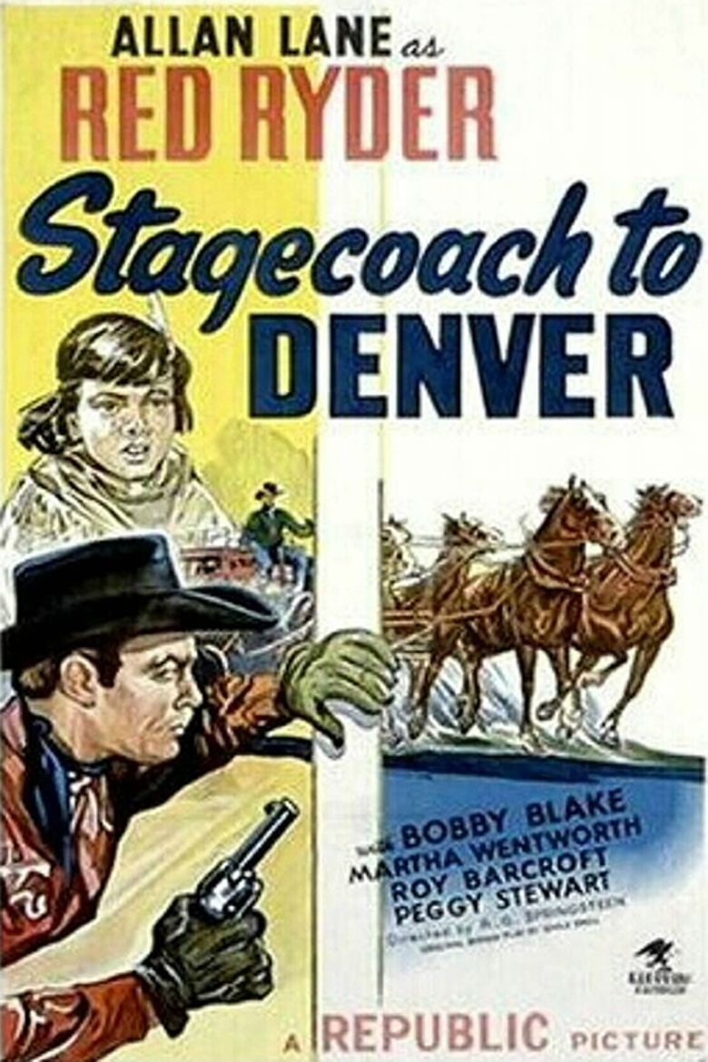 Stagecoach to Denver movie poster