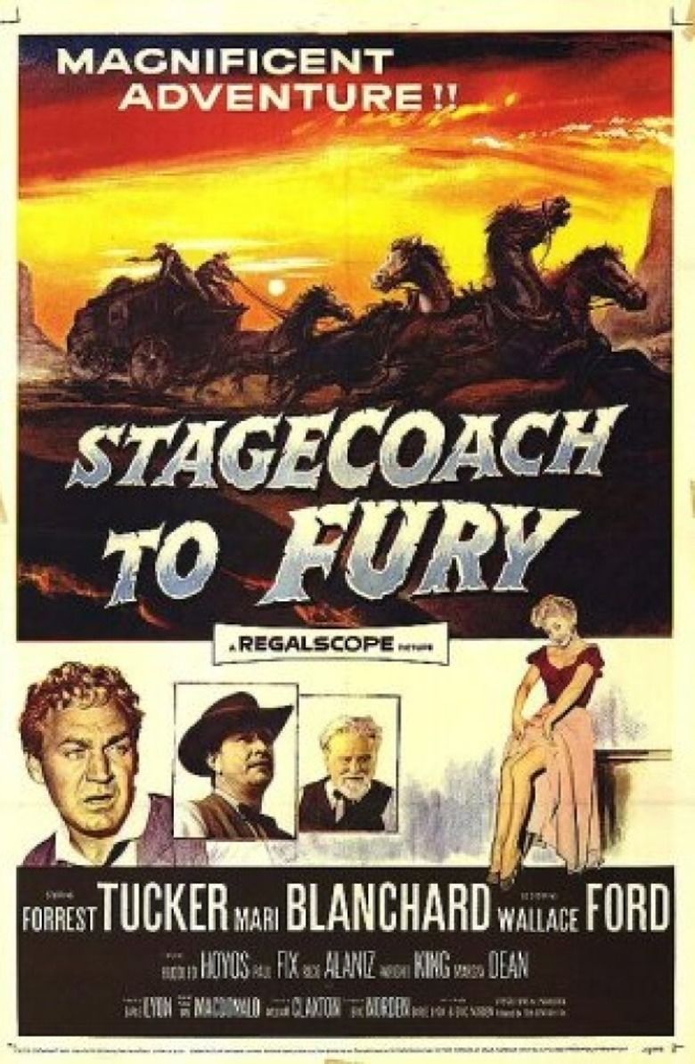 Stagecoach to Fury movie poster