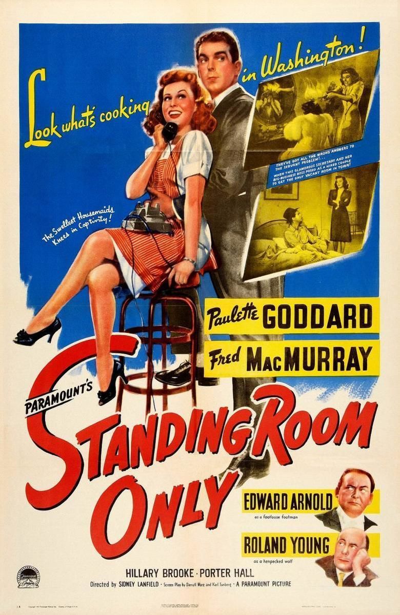 Standing Room Only (1944 film) movie poster