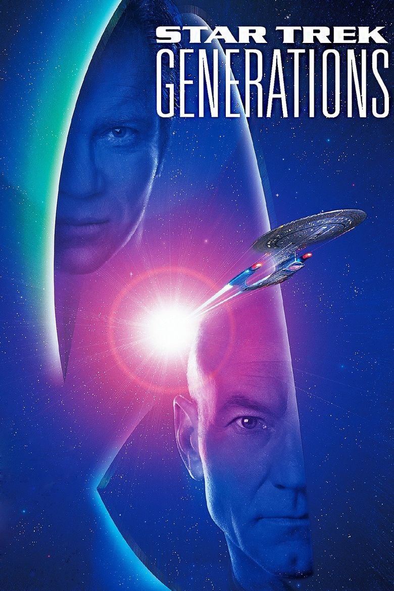 Star Trek Generations movie poster