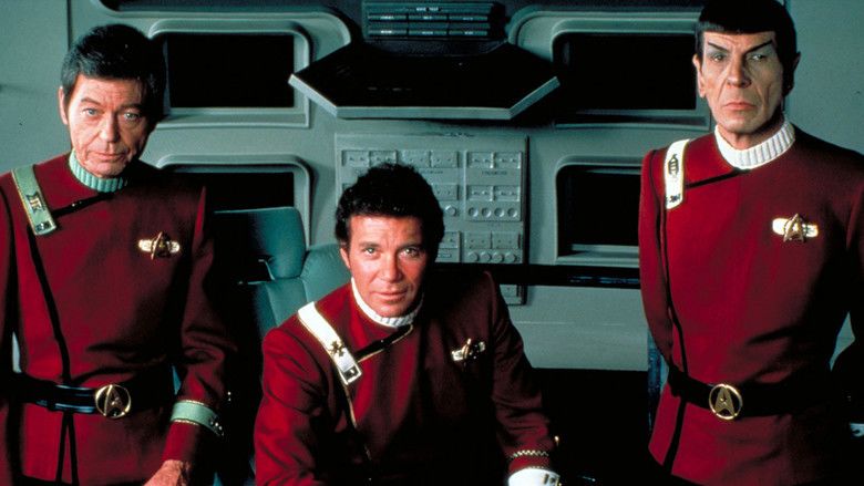 Star Trek II: The Wrath of Khan movie scenes