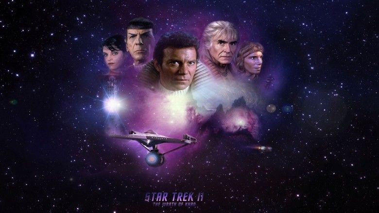 Star Trek II: The Wrath of Khan movie scenes