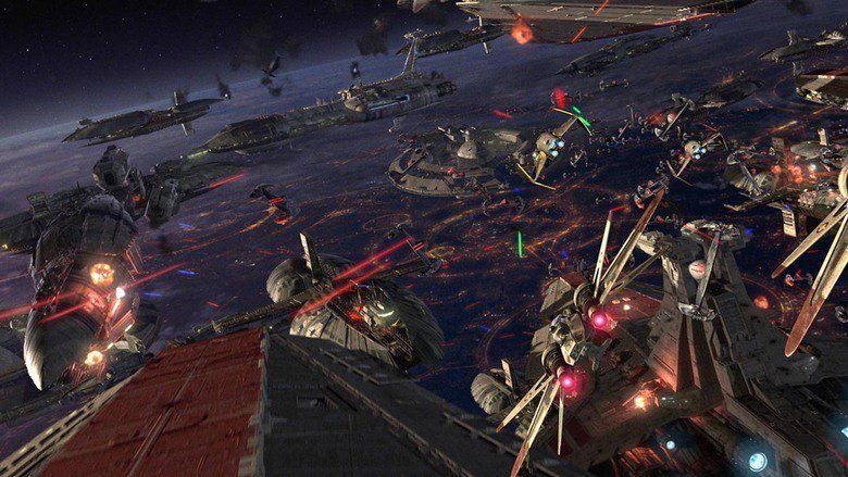 Star Wars Episode III: Revenge of the Sith movie scenes