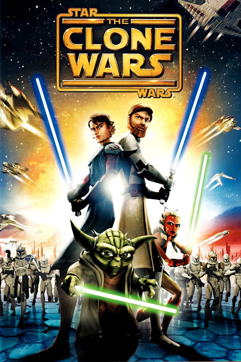 Star Wars: The Clone Wars (film) movie poster