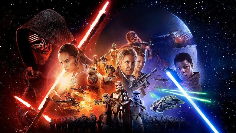 Star Wars: The Force Awakens movie scenes