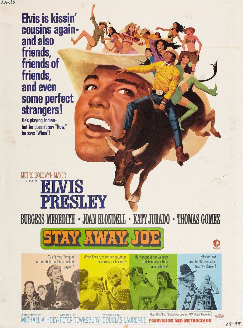 Stay Away, Joe movie poster