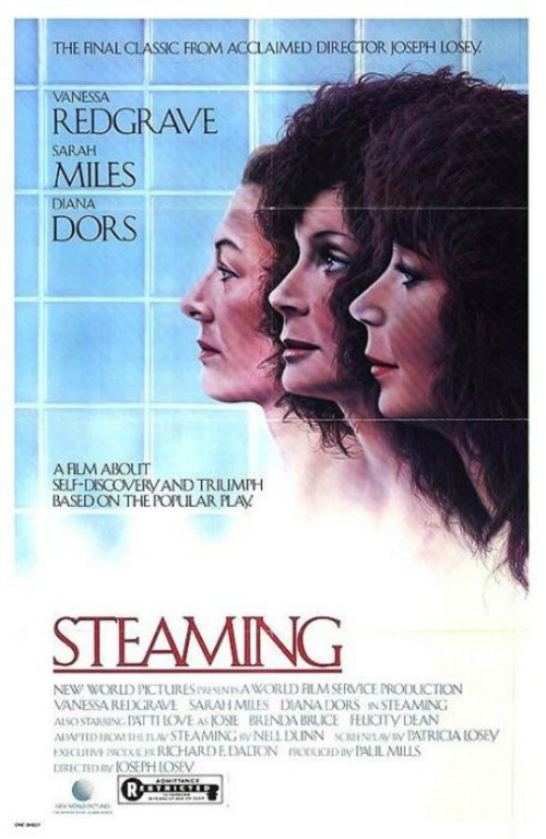 Steaming (film) movie poster