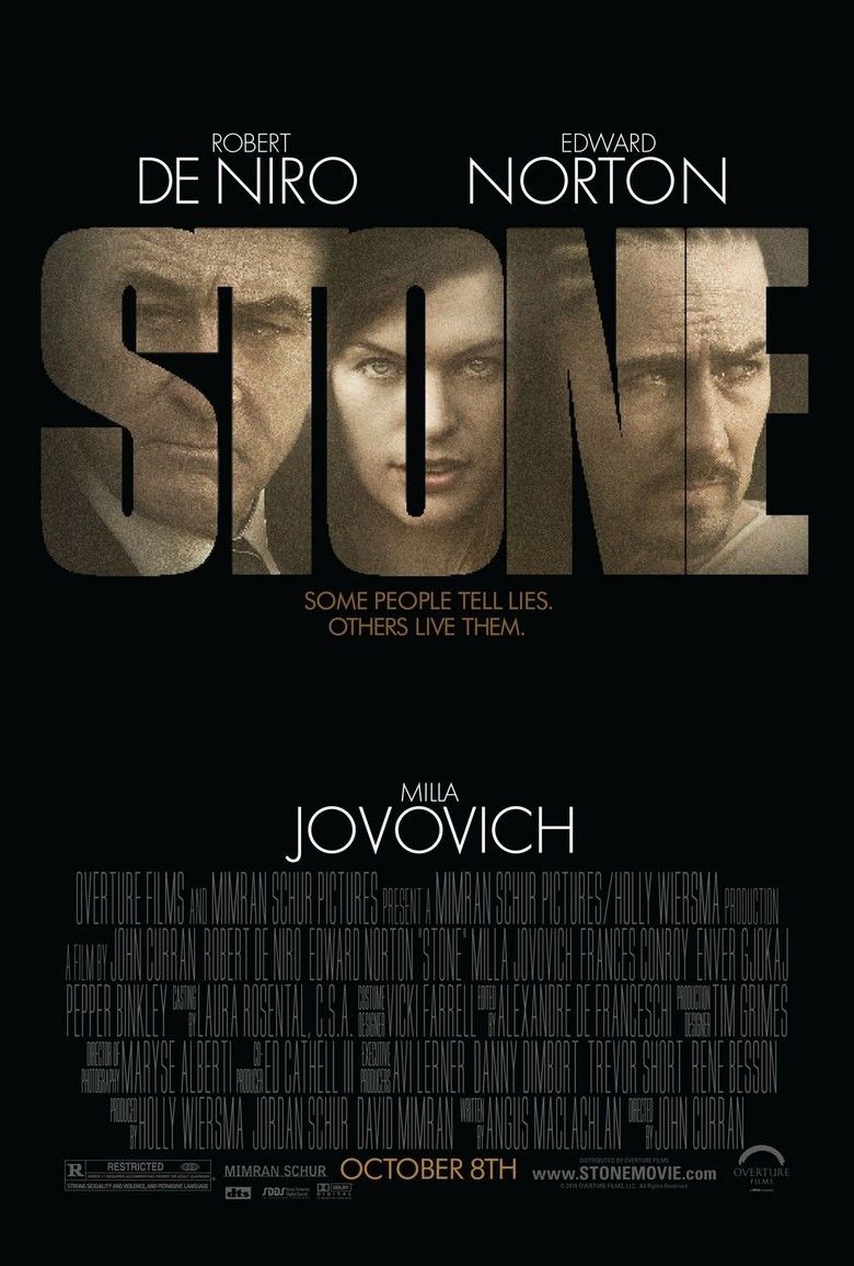 Stone (2010 film) movie poster