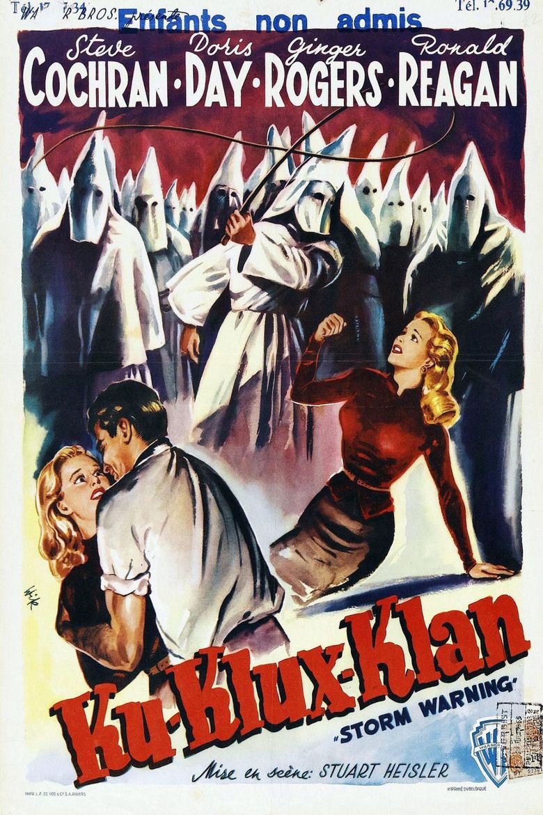 Storm Warning (1951 film) movie poster