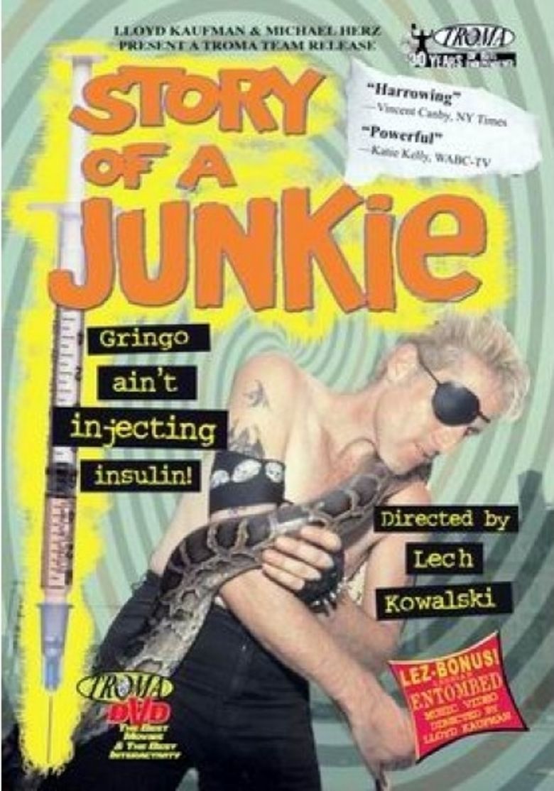 Story of a Junkie movie poster