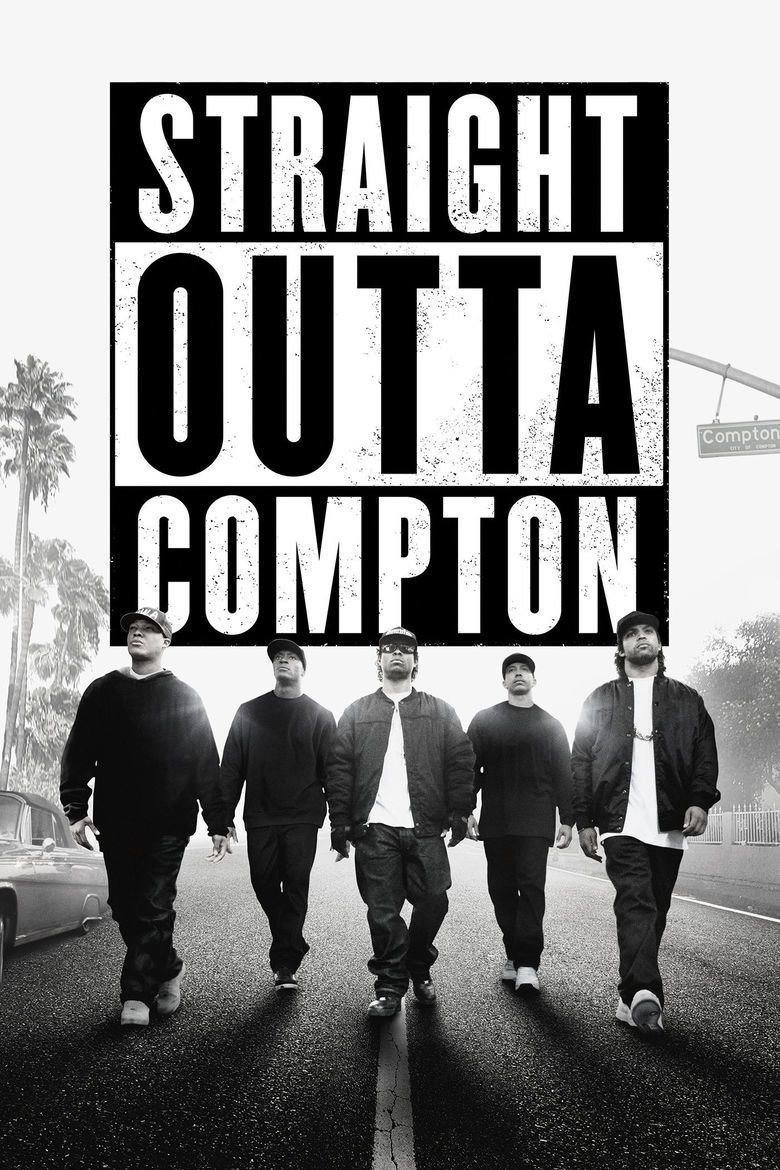 Straight Outta Compton (2015 film) movie poster