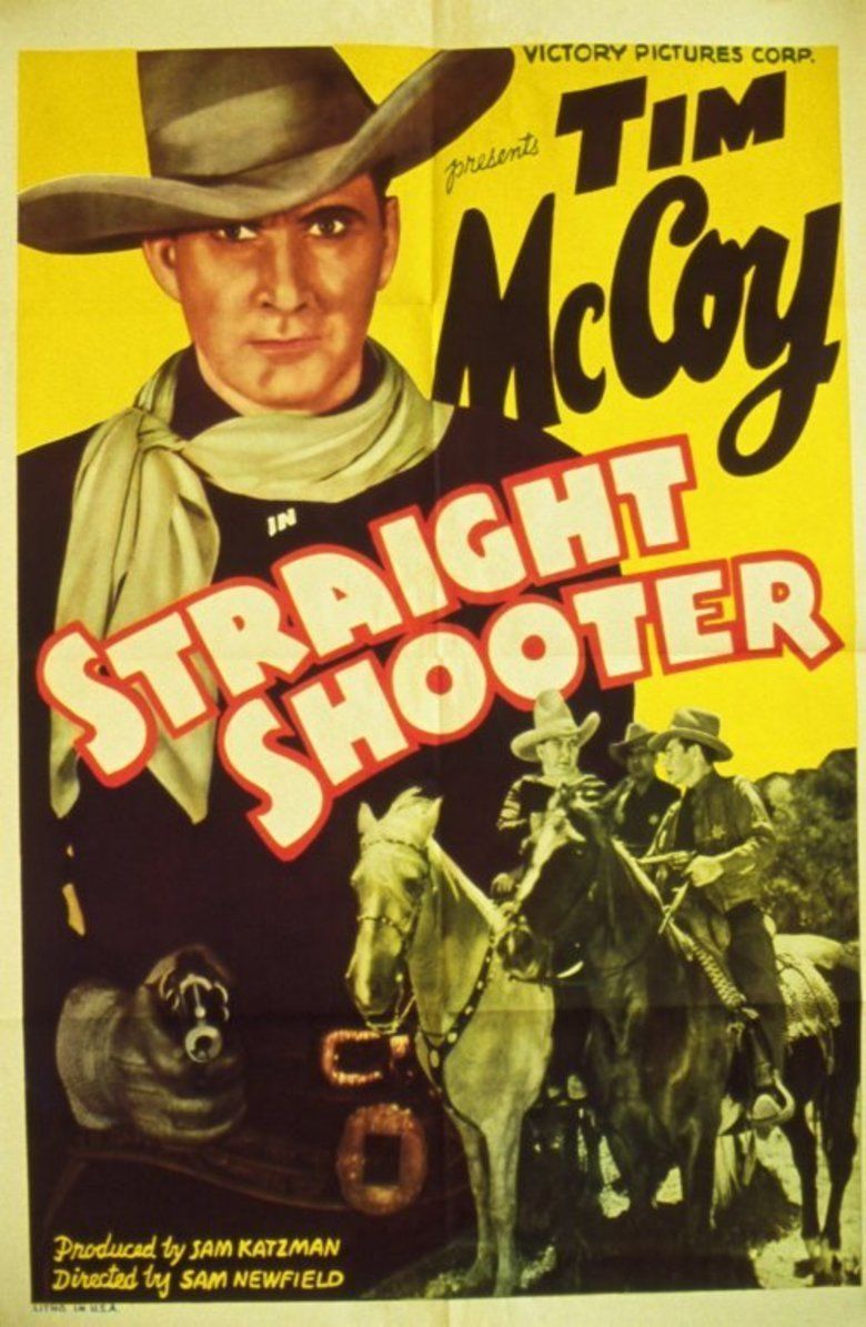 Straight Shooter (1939 film) movie poster
