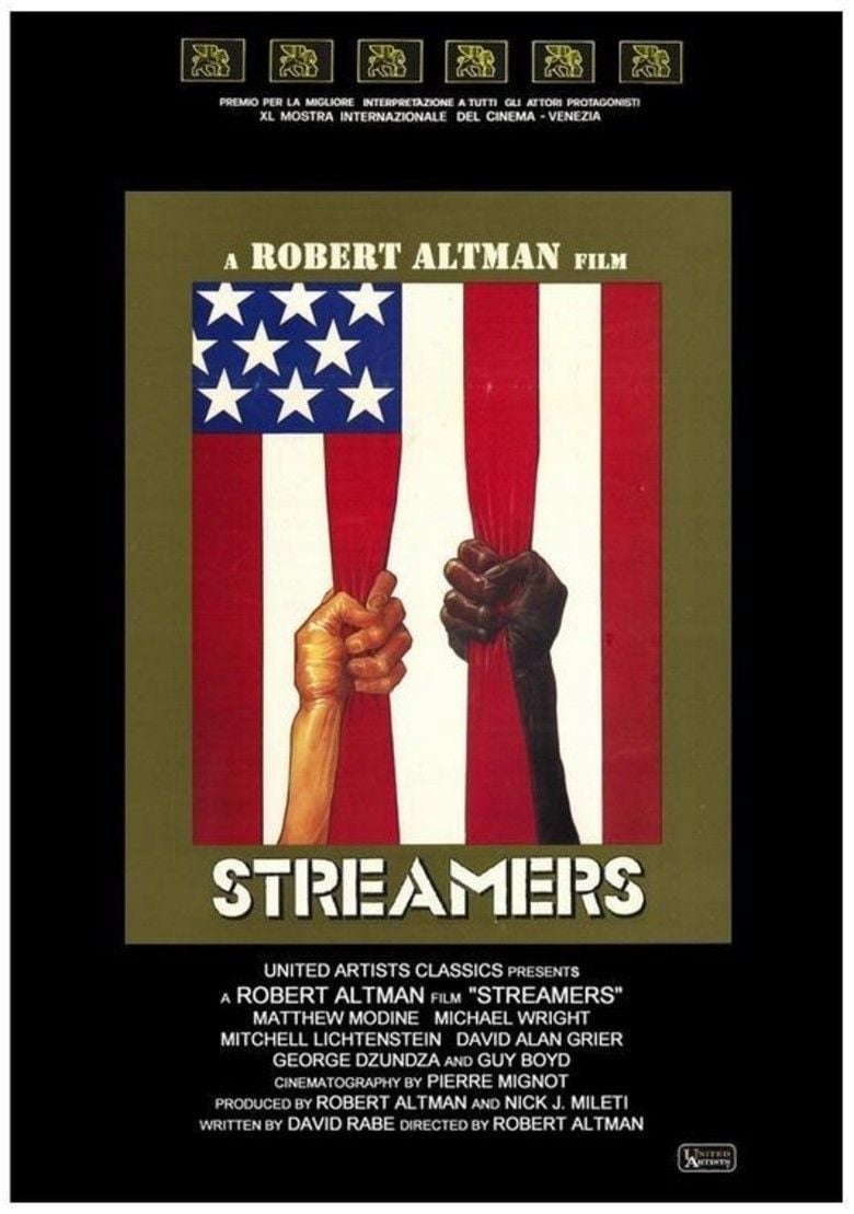 Streamers (film) movie poster