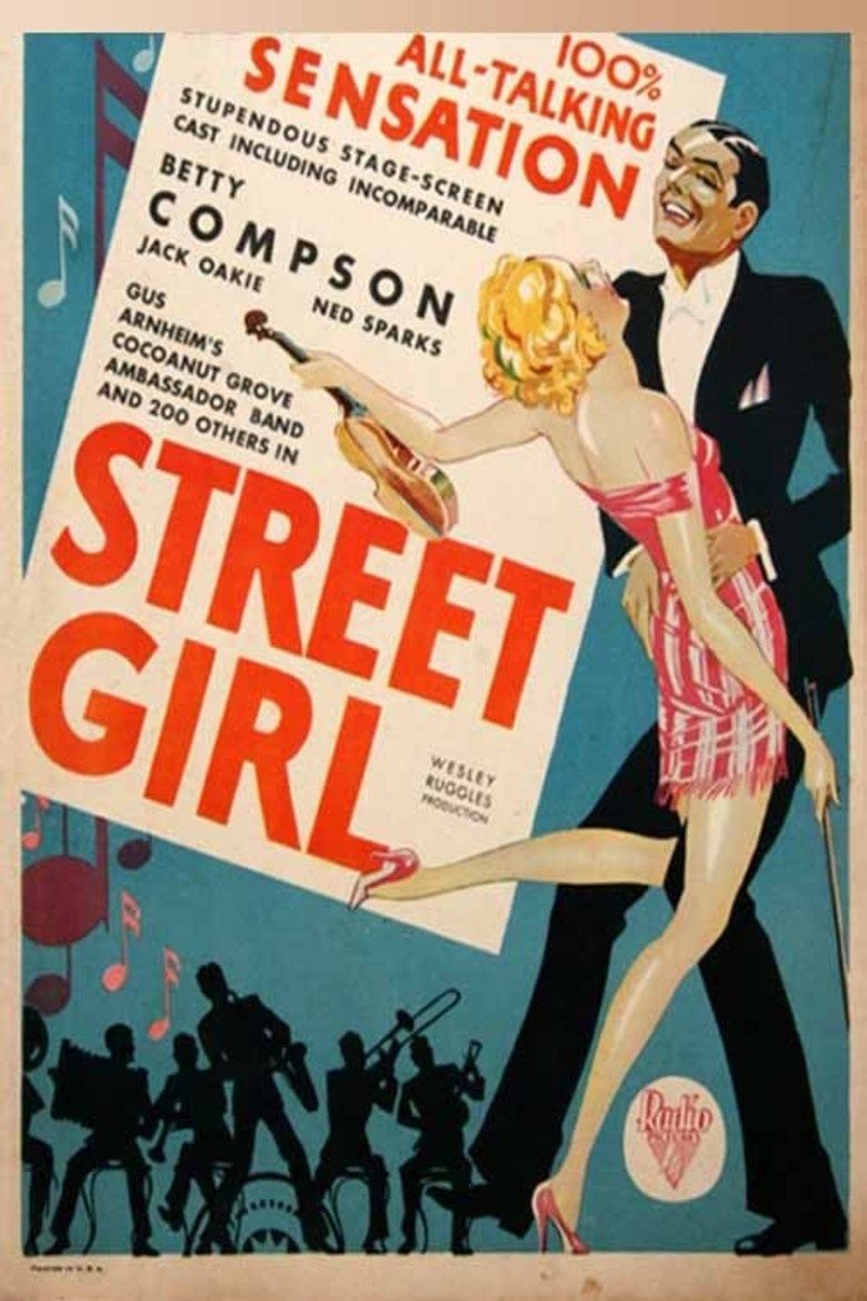 Street Girl movie poster