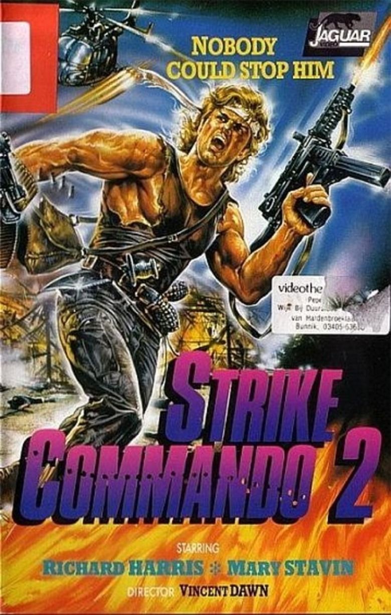 Strike Commando 2 movie poster