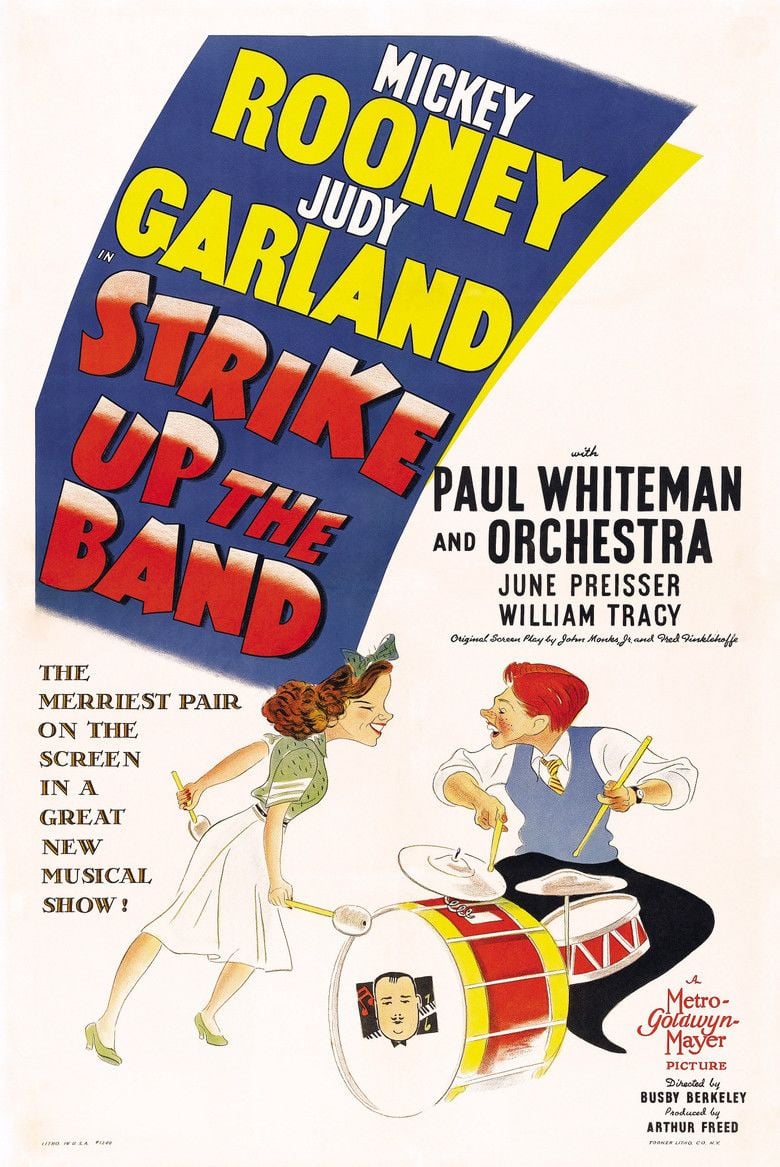 Strike Up the Band (film) movie poster