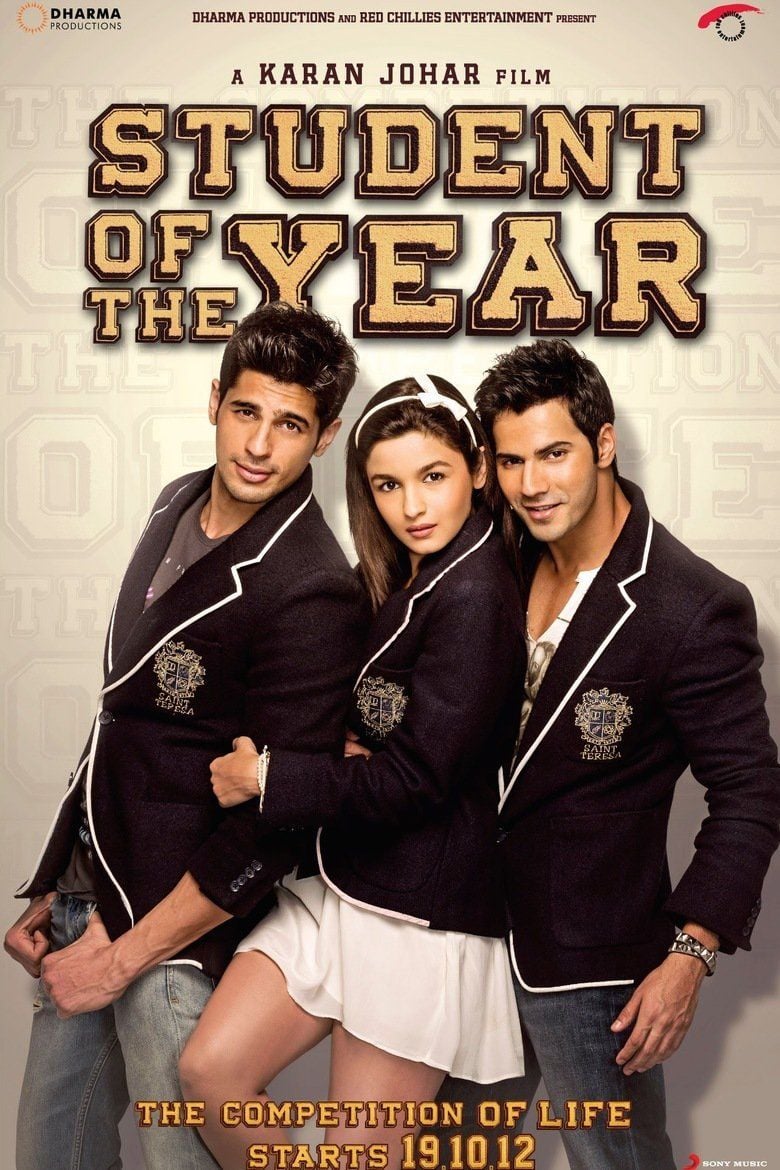 Student of the Year movie poster