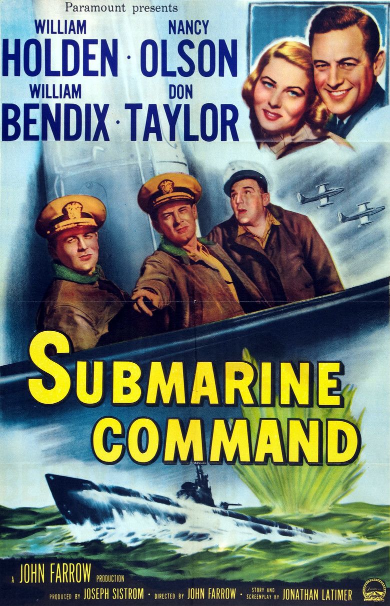 Submarine Command movie poster