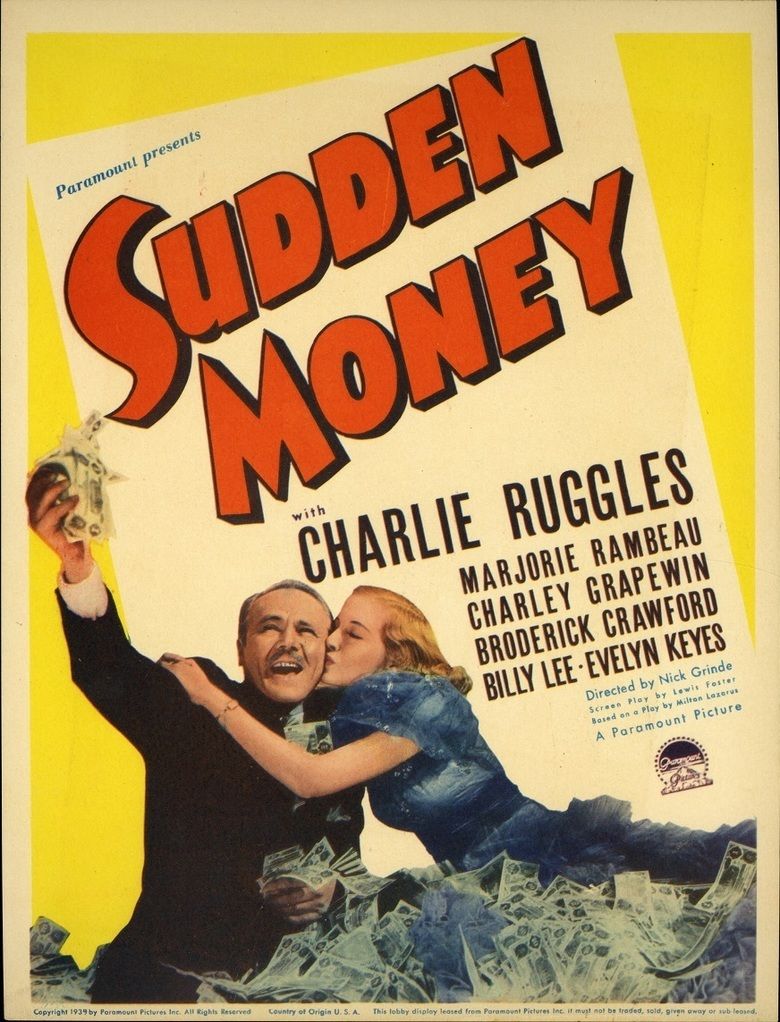 Sudden Money movie poster
