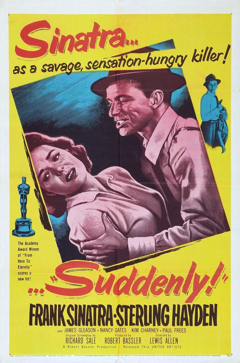 Suddenly (1954 film) movie poster