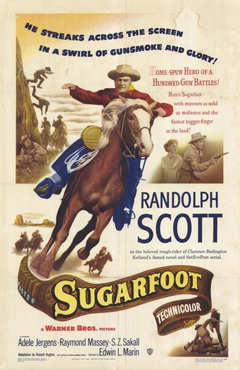 Sugarfoot (film) movie poster