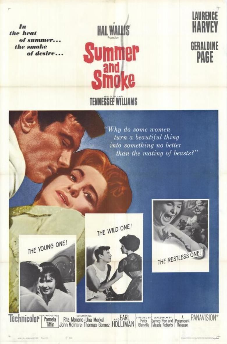 Summer and Smoke (film) movie poster