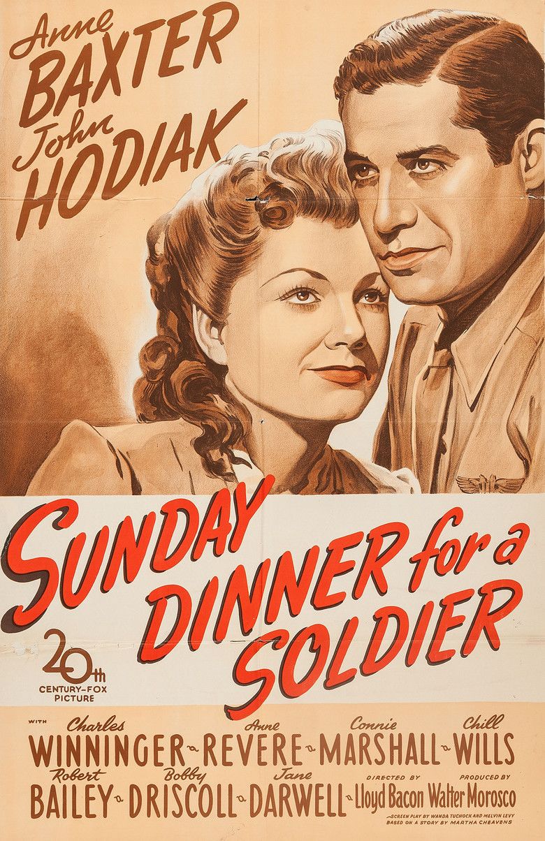 Sunday Dinner for a Soldier movie poster