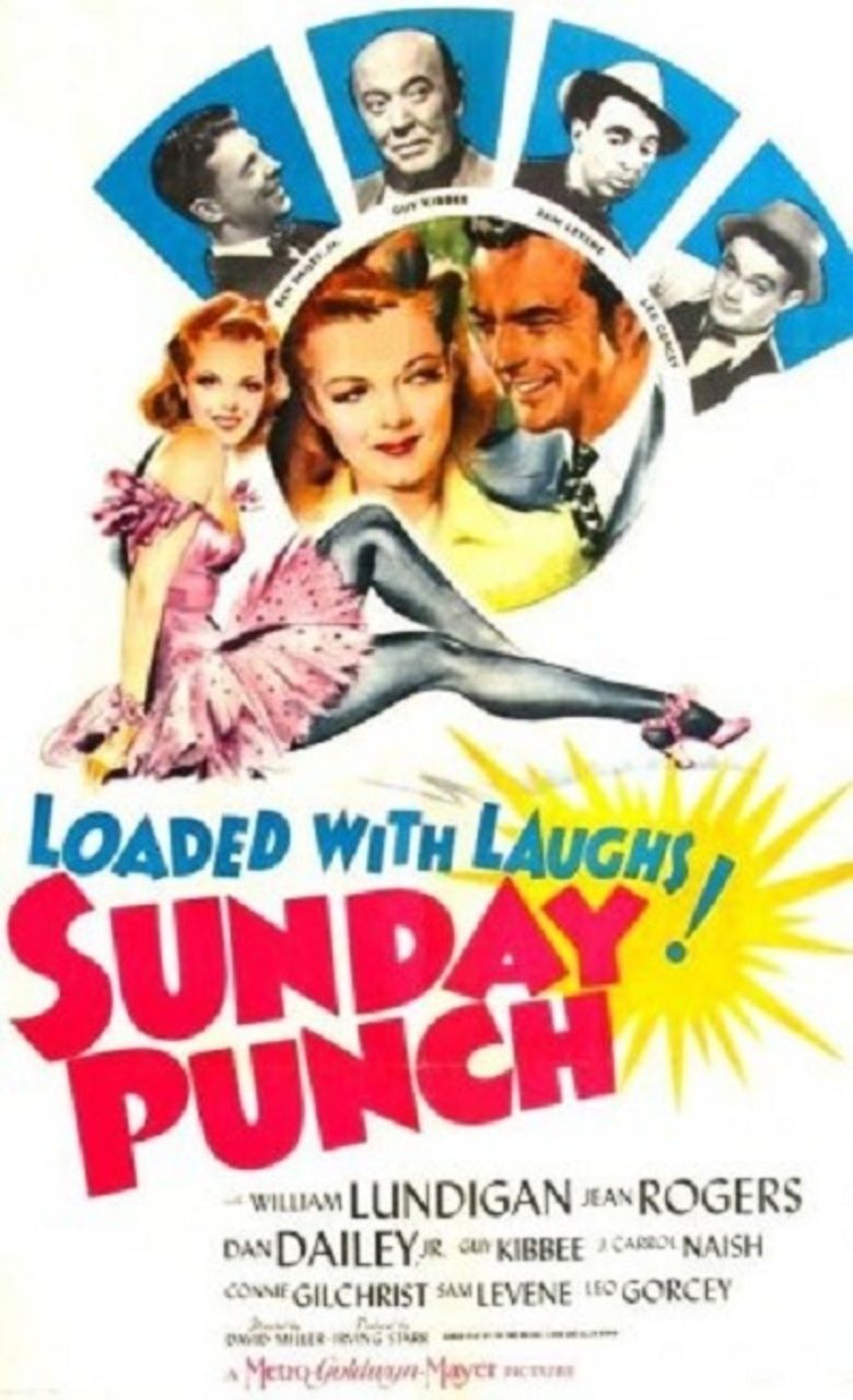 Sunday Punch (film) movie poster