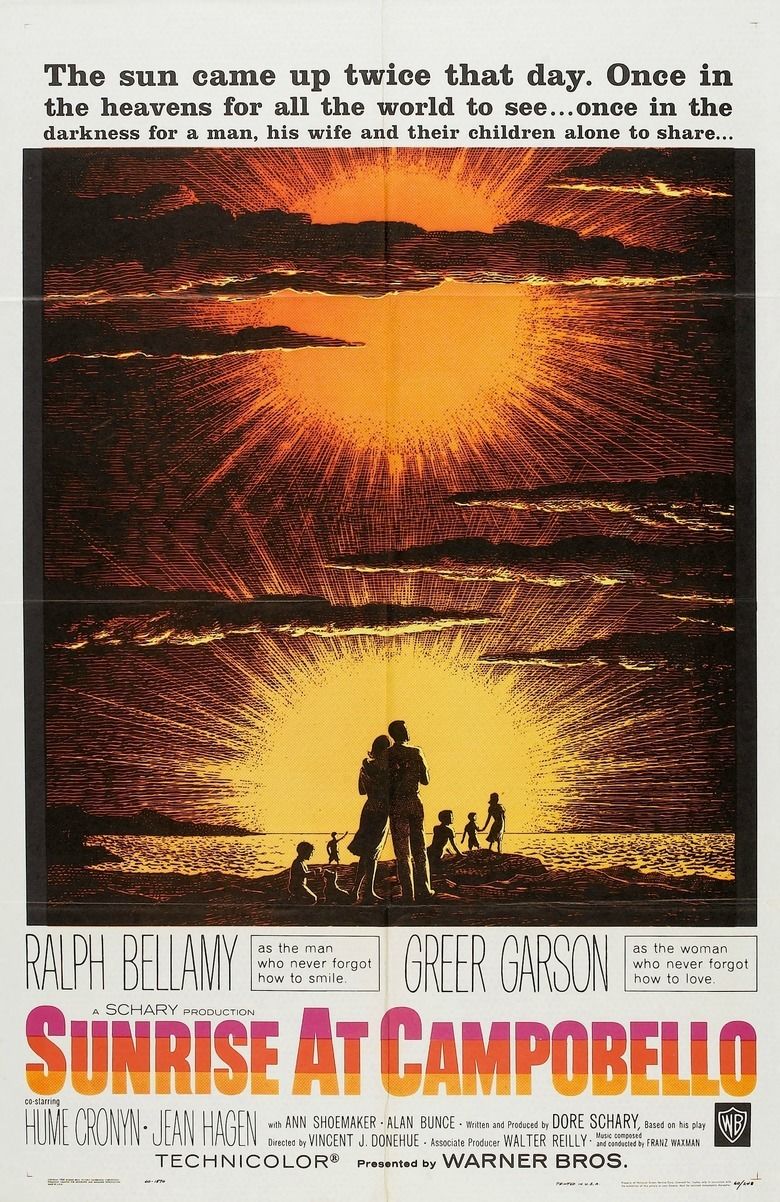 Sunrise at Campobello movie poster