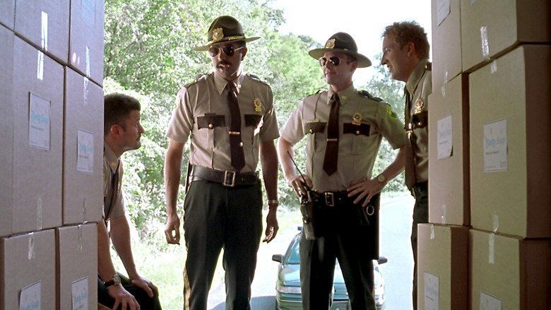 Super Troopers movie scenes