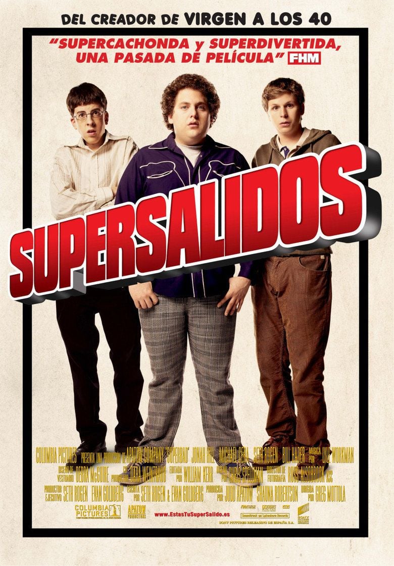 Superbad (film) movie poster