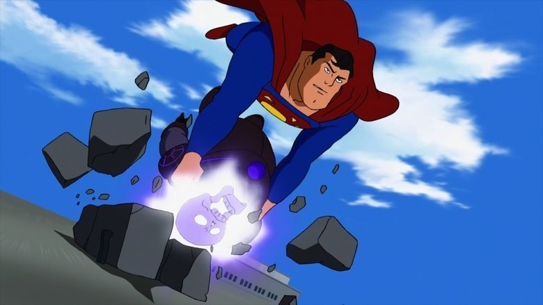 Superman vs The Elite movie scenes
