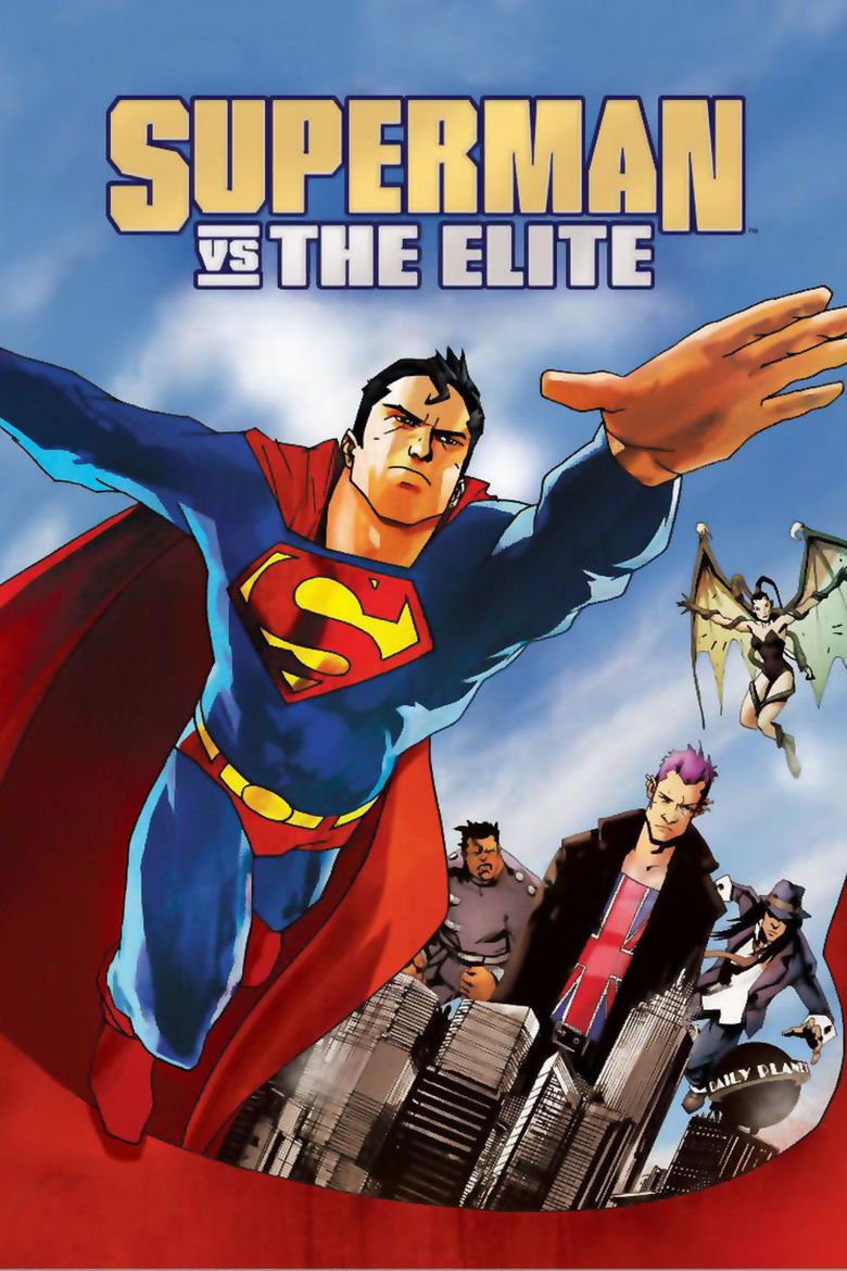 Superman vs The Elite movie poster