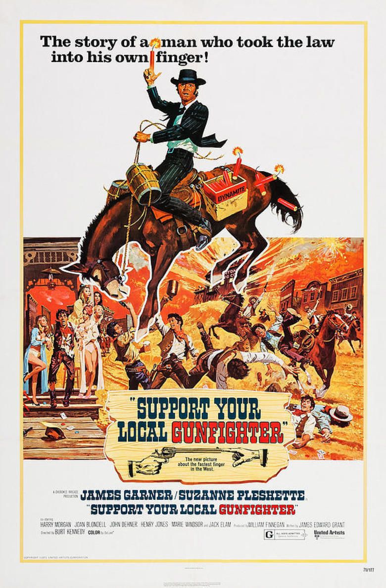 Support Your Local Gunfighter movie poster