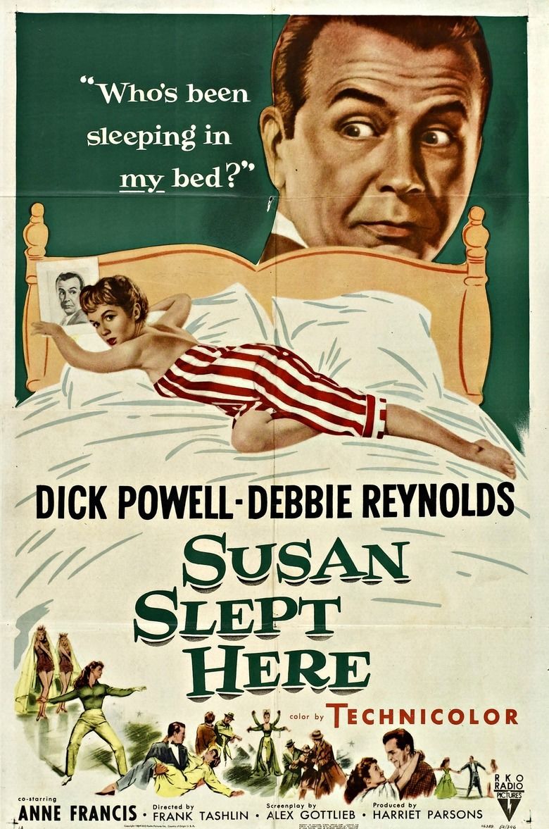 Susan Slept Here movie poster