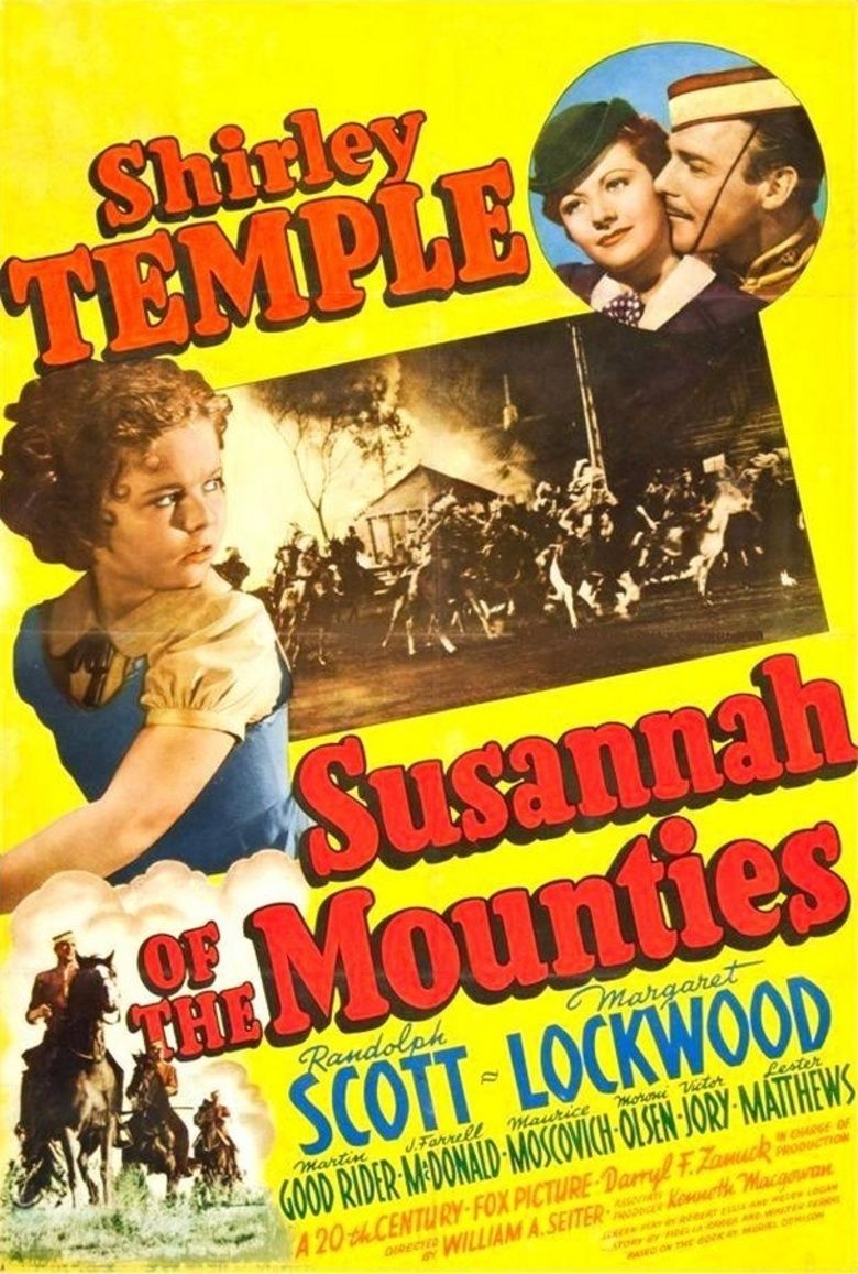 Susannah of the Mounties (film) movie poster
