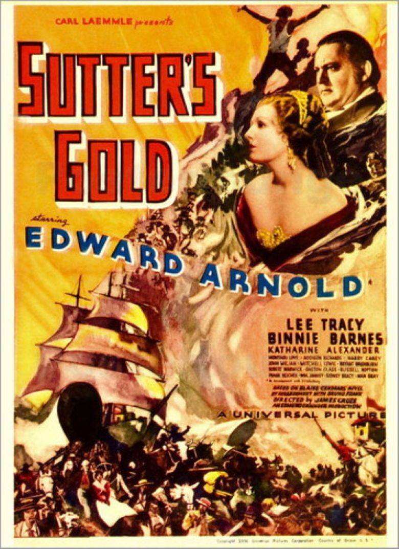 Sutters Gold movie poster