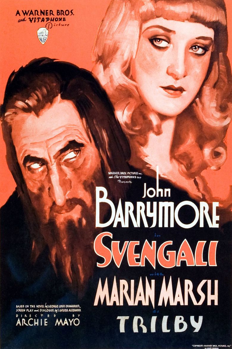 Svengali (1931 film) movie poster