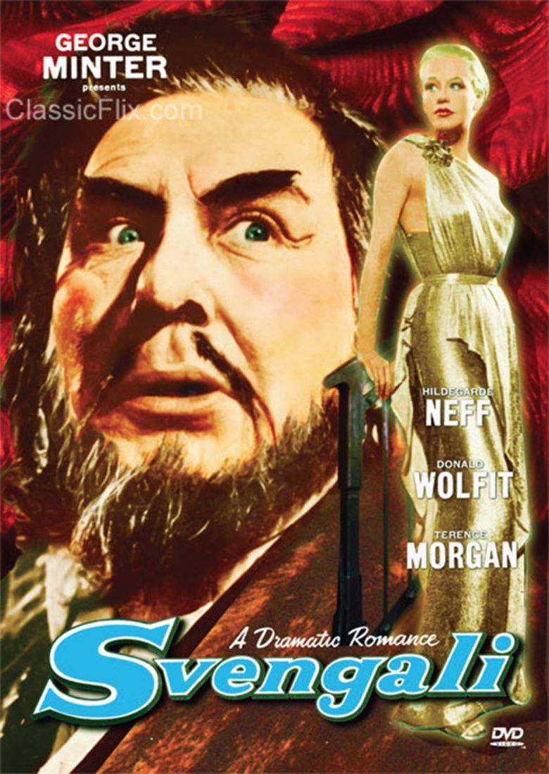Svengali (1954 film) movie poster