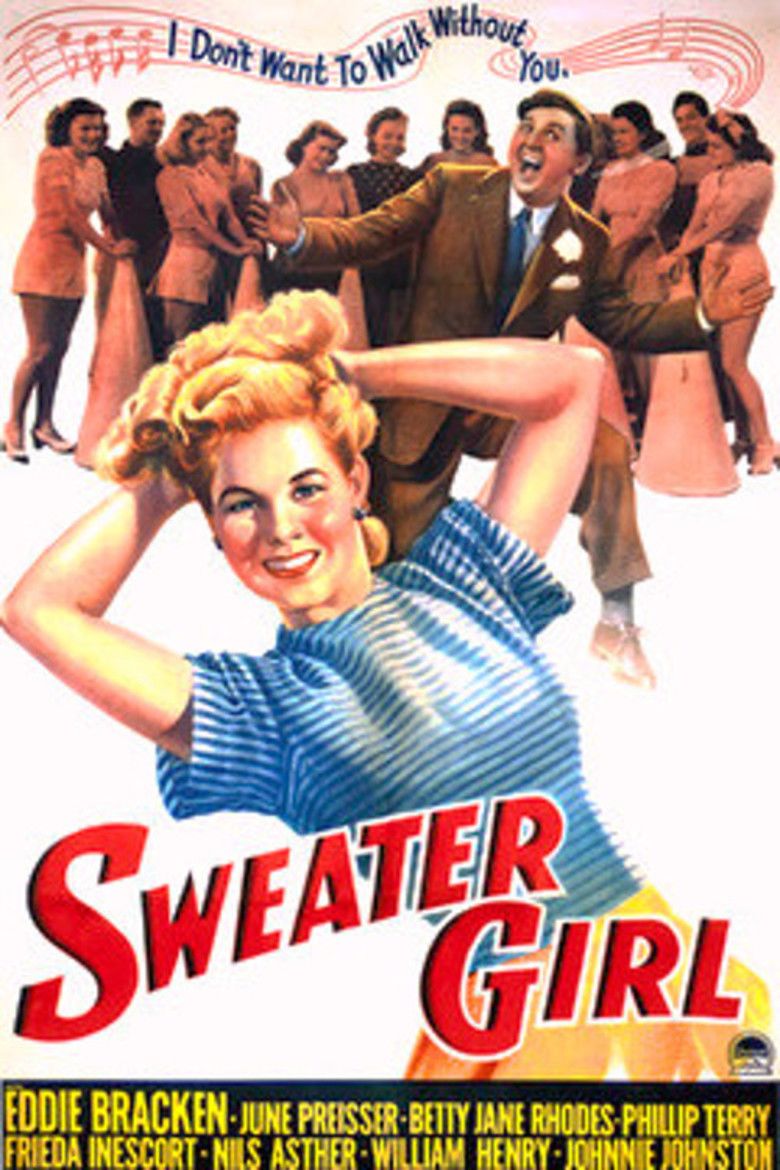 Sweater Girl (film) movie poster