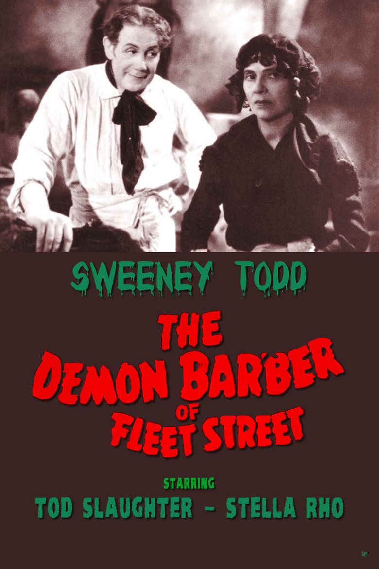 Sweeney Todd: The Demon Barber of Fleet Street (1936 film) movie poster