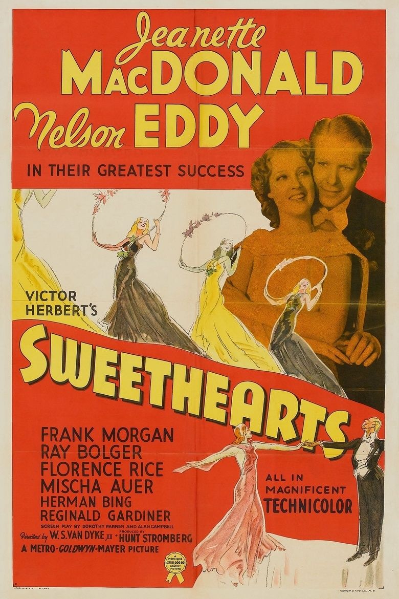 Sweethearts (1938 film) movie poster