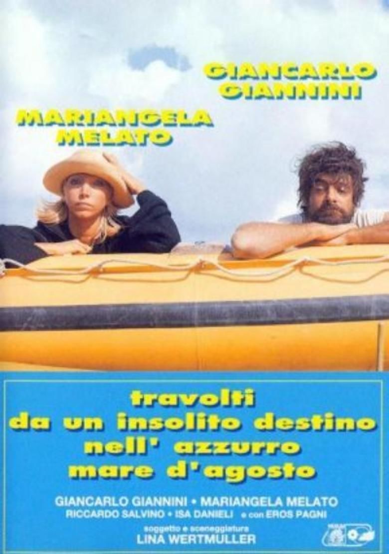 Swept Away (1974 film) movie poster