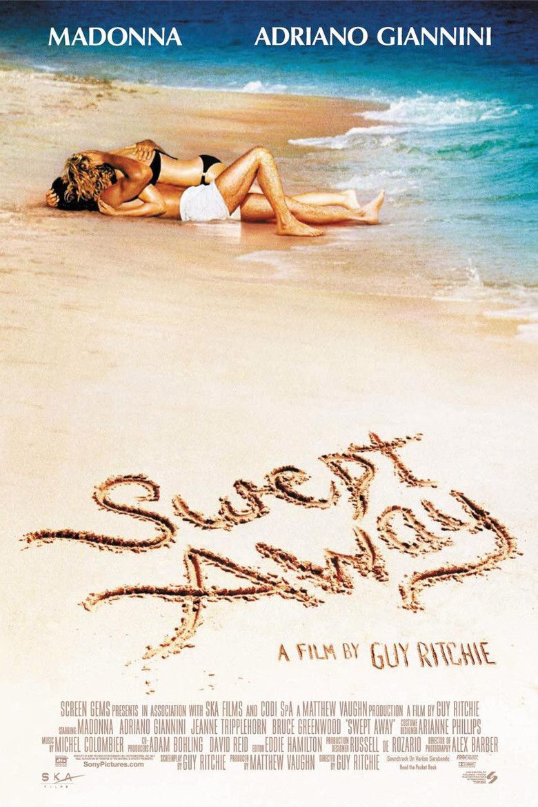 Swept Away (2002 film) movie poster