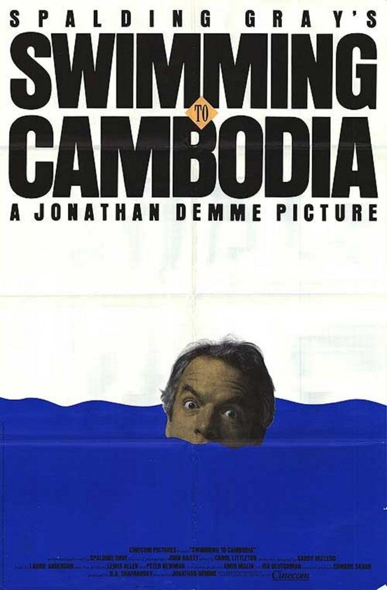 Swimming to Cambodia movie poster