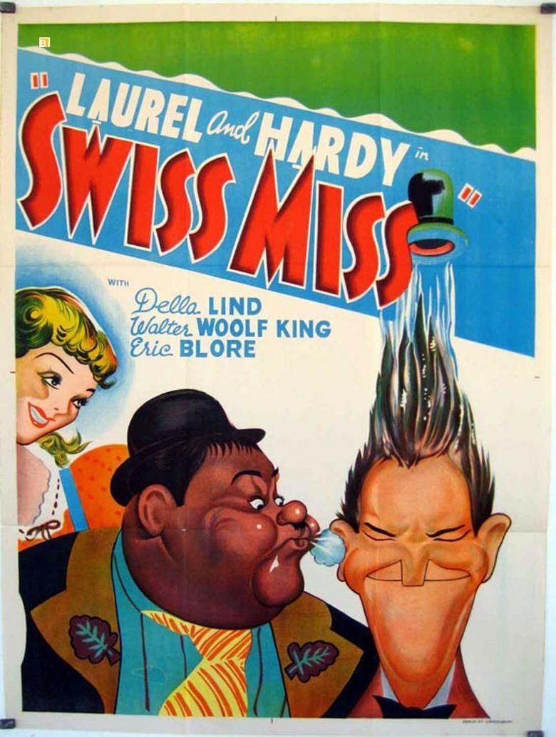 Swiss Miss (film) movie poster