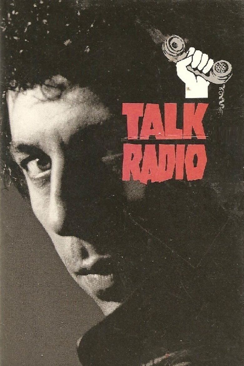 Talk Radio (film) movie poster