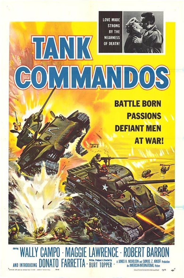 Tank Commandos movie poster